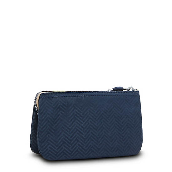 Sacs Kipling Creativity Large Pouch Bleu | FR 1129DF